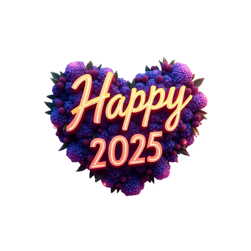 Happy 2025 Heart